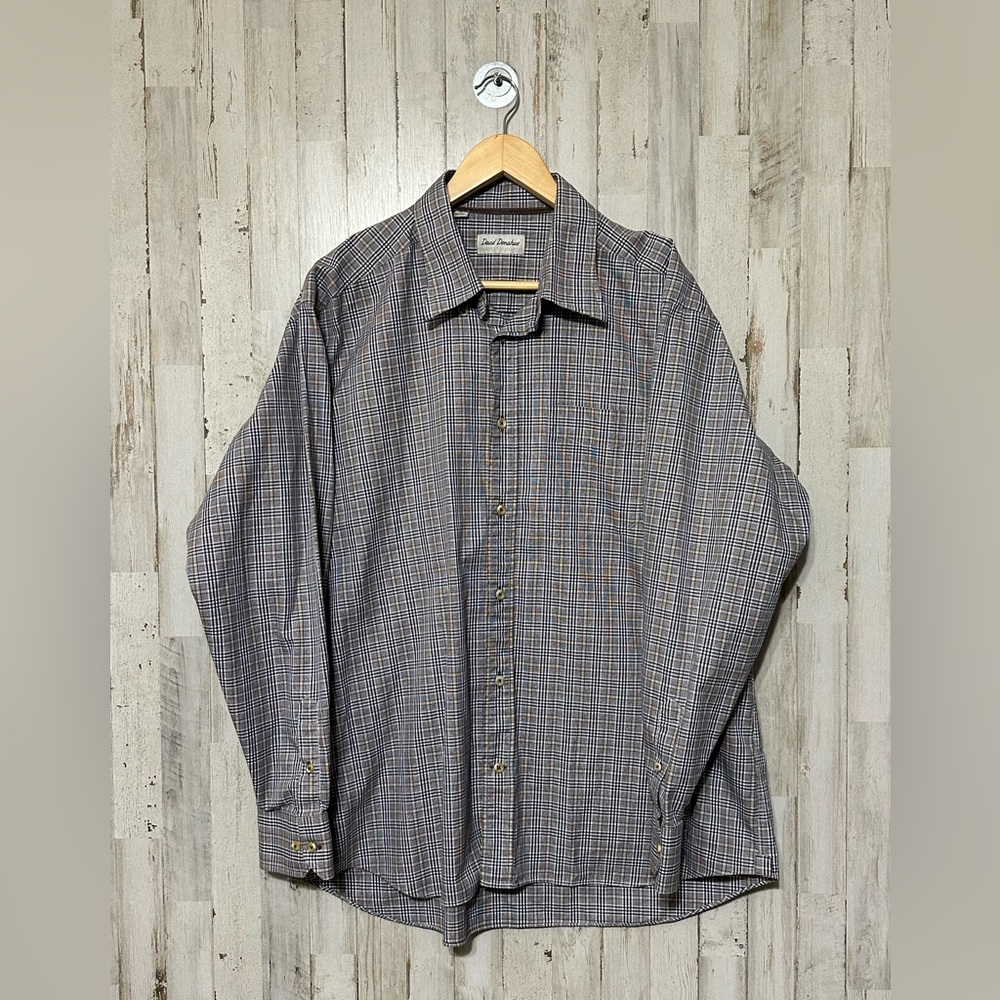 David Donahue Button Up‎ Shirt